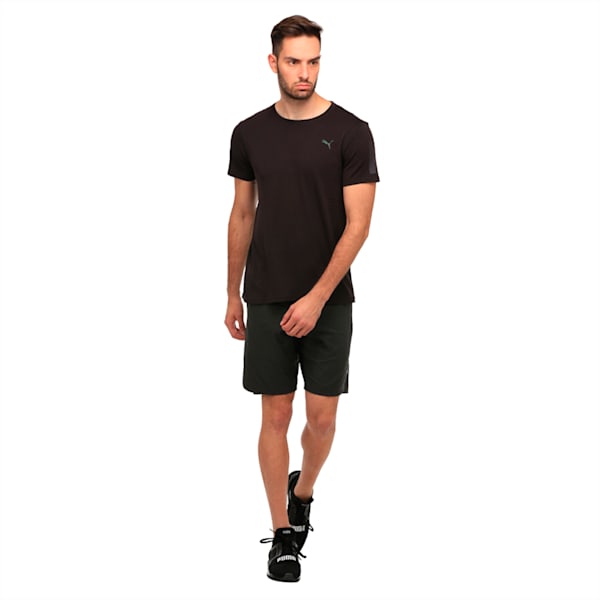 Running Men's evoKNIT Nightcat Short Sleeves Tee, Puma Black, extralarge-IND