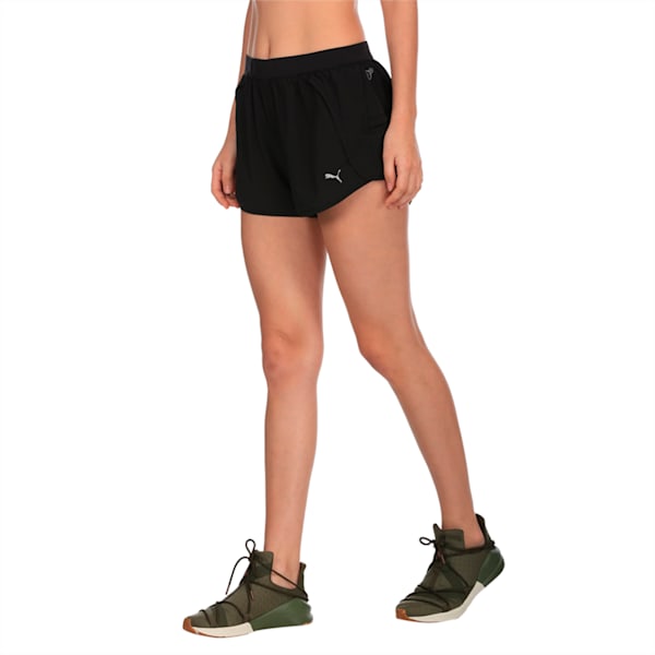 Running Women's Blast Shorts, Puma Black, extralarge-IND