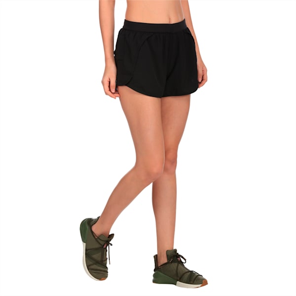 Running Women's Blast Shorts, Puma Black, extralarge-IND