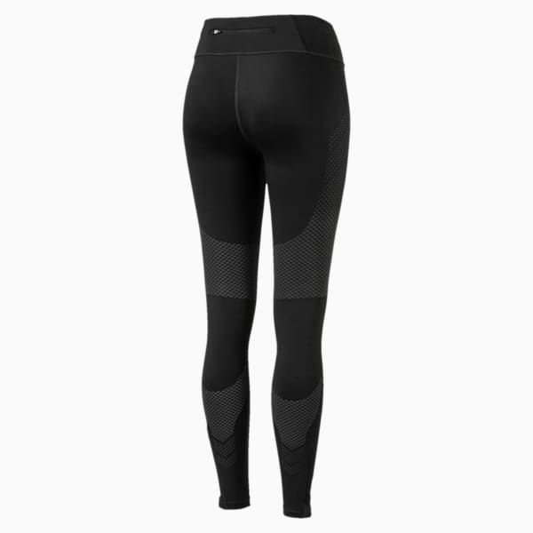 Running Women's PWRRUN NightCat Tights, Puma Black-Black Reflective, extralarge-IND