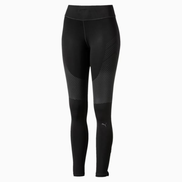 Running Women's PWRRUN NightCat Tights, Puma Black-Black Reflective, extralarge-IND