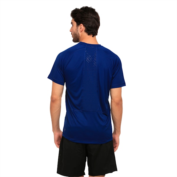 Active Training Men's Vent Cat T-Shirt, Blue Depths, extralarge-IND