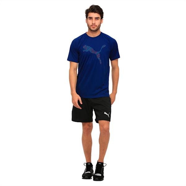 Active Training Men's Vent Cat T-Shirt, Blue Depths, extralarge-IND