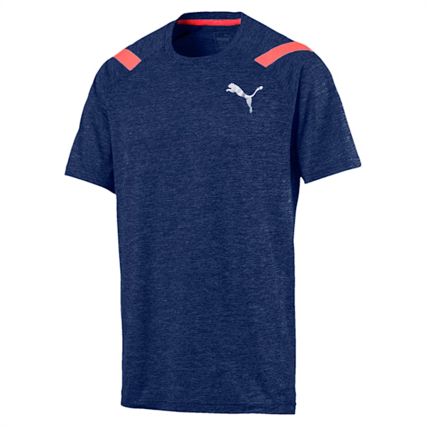 Active Training Men's Bonded Tech T-Shirt, Blue Depths Heather, extralarge-IND