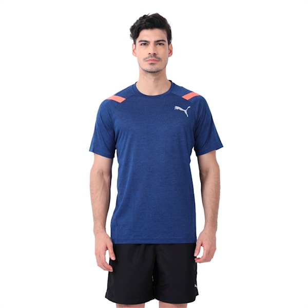 Active Training Men's Bonded Tech T-Shirt, Blue Depths Heather, extralarge-IND