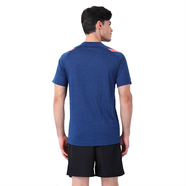 Active Training Men's Bonded Tech T-Shirt, Blue Depths Heather, extralarge-IND