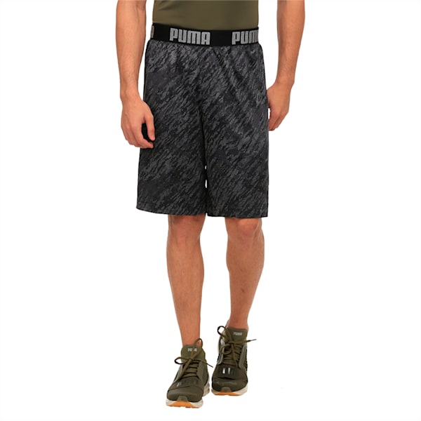 Active Training Men's Reversible Shorts, Puma Black-Puma Black, extralarge-IND
