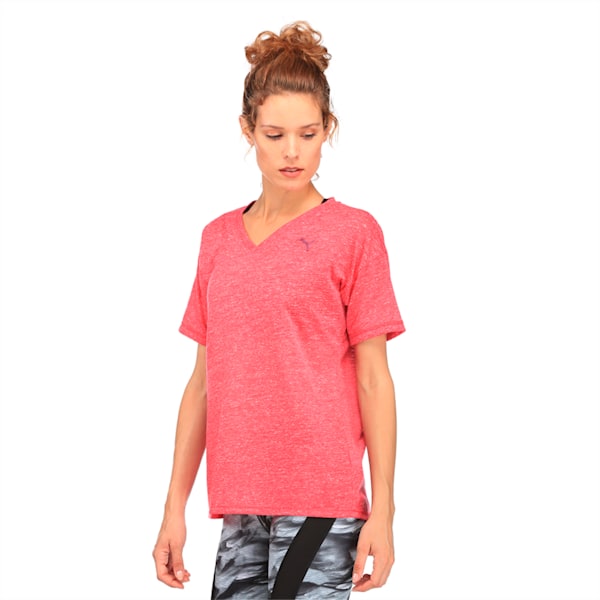 Active Training Women's Boyfriend T-Shirt, Love Potion Heather, extralarge-IND