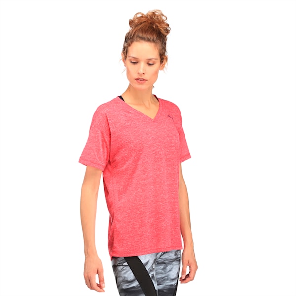 Active Training Women's Boyfriend T-Shirt, Love Potion Heather, extralarge-IND