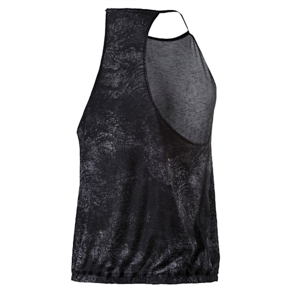 Active Training Women's Dancer Drapey Tank Top, Black Quarry nature prt, extralarge-IND