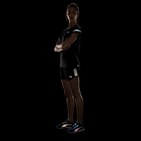 Running Women's NightCat T-Shirt, Puma Black, extralarge-IND
