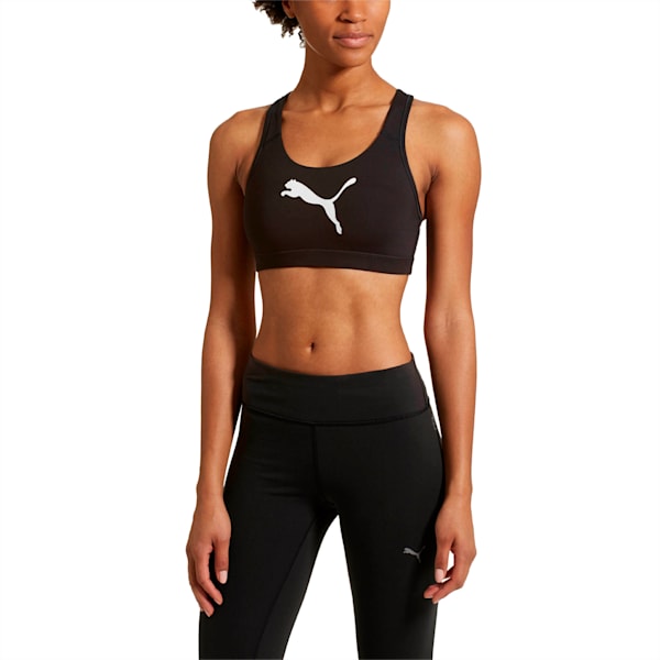 PWRSHAPE Forever Women's Bra, Puma Black-White cat, extralarge