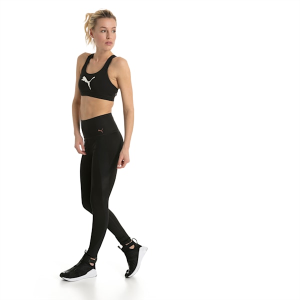 PWRSHAPE Forever Women's Bra, Puma Black-White cat, extralarge