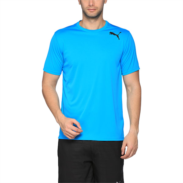 Essential SS Tee, BLUE DANUBE, extralarge-IND