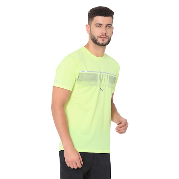 Run Men's Running T-Shirt, Fizzy Yellow, extralarge-IND