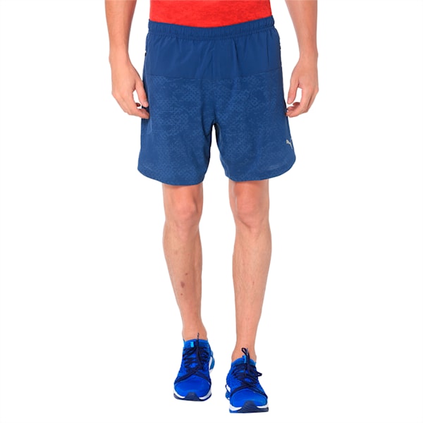 Pace 7'' Graphic Men’s Running Shorts, Sargasso Sea, extralarge-IND