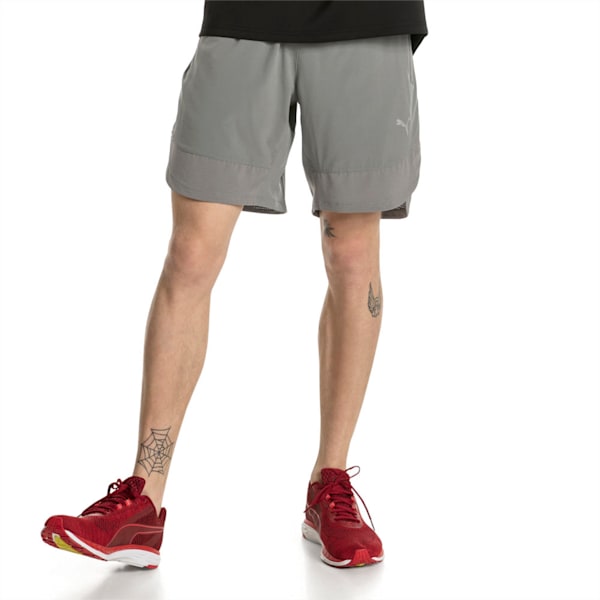 Energy 9'' Men's Running Shorts, Castor Gray, extralarge-IND
