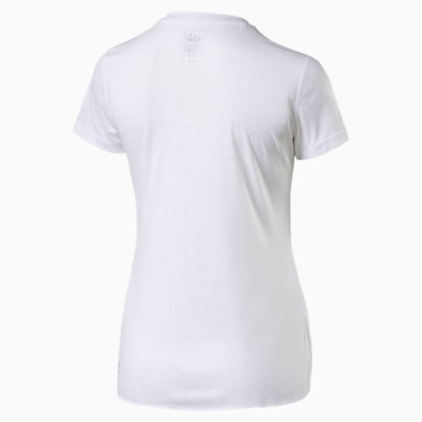 Run Short Sleeve Women's Running T-Shirt, Puma White, extralarge-IND