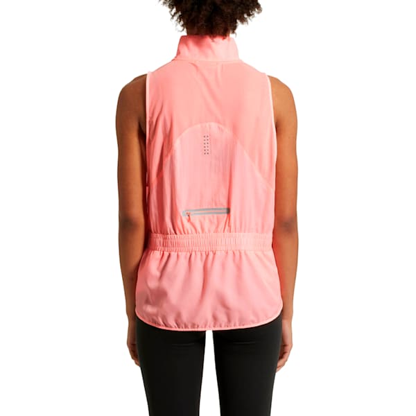 Explosive Run Women's Vest, Soft Fluo Peach, extralarge