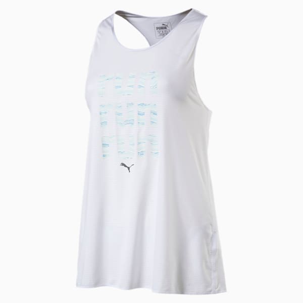 OceanRun Women’s Tank Top, Puma White, extralarge