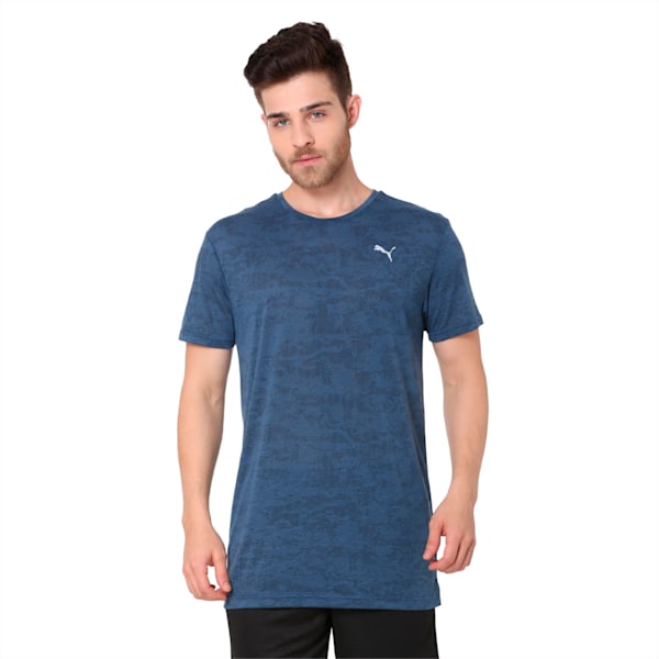 drirelease Graphic Men's Short Sleeve Training Tee, Sargasso Sea, extralarge-IND