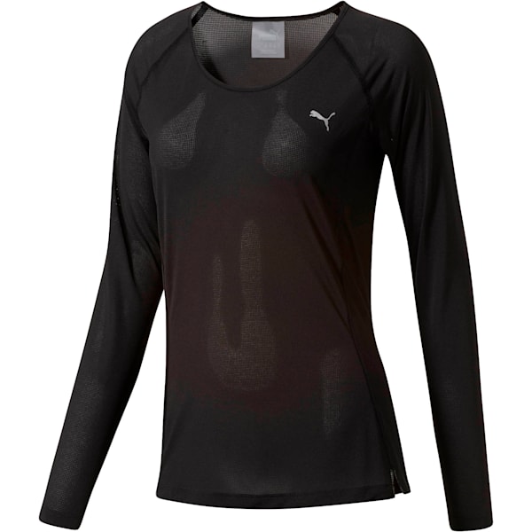 Core-Run Long Sleeve Women's Training Top, Puma Black, extralarge