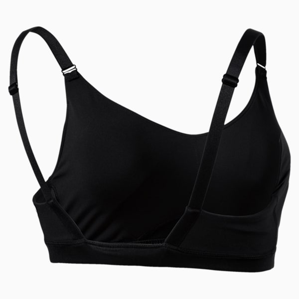 En Pointe Logo Bra, Puma Black, extralarge