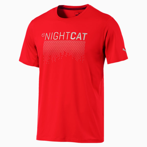 NightCat Men's Short Sleeve T-Shirt, Flame Scarlet, extralarge-IND