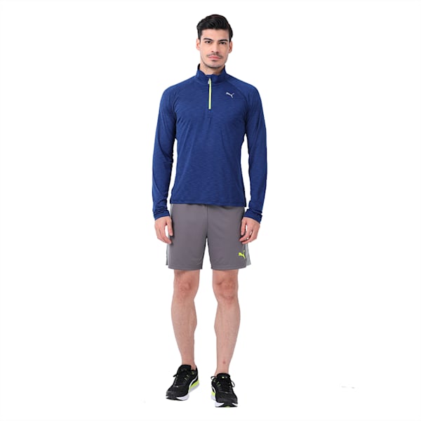 Core-Run LS HZ Tee, Blue Depths Heather, extralarge-IND