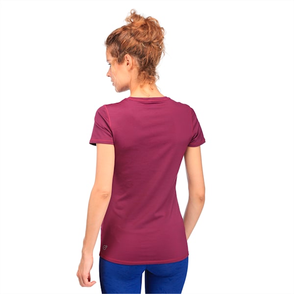 Essential Women's Tee, no color-Dark Purple oxidized prt, extralarge-IND