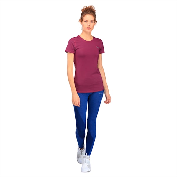 Essential Women's Tee, no color-Dark Purple oxidized prt, extralarge-IND