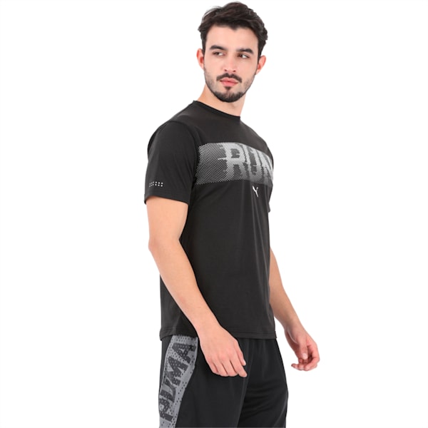 Run S S Tee, Puma Black, extralarge-IND