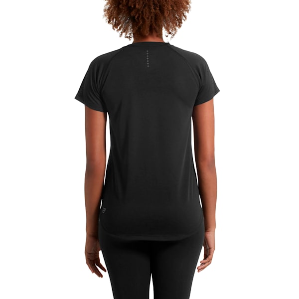 Short Sleeve Logo Women's Tee, Puma Black, extralarge