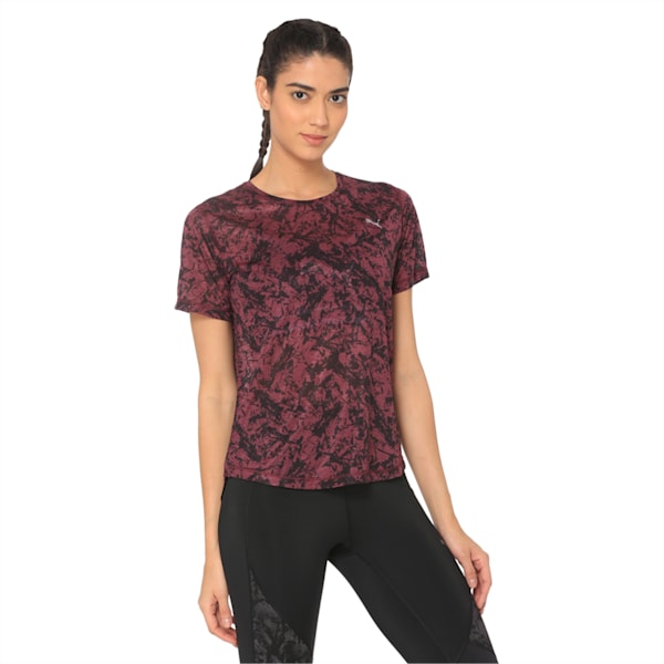 Graphic Women's Training Top, fig, extralarge-IND
