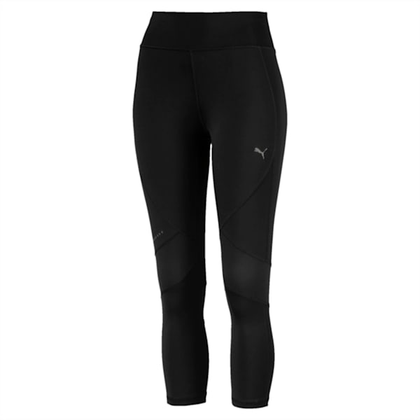 IGNITE 3/4 Women's Running Tights, Puma Black, extralarge-IND