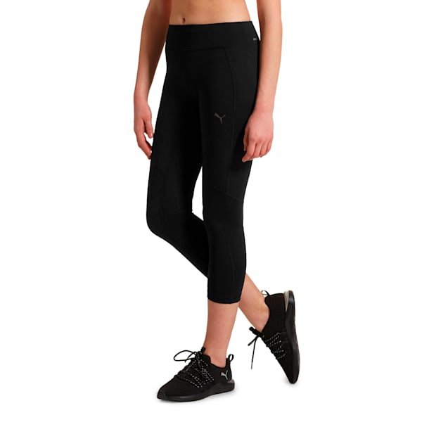 IGNITE 3/4 Women's Running Tights, Puma Black, extralarge