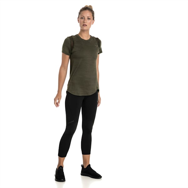 IGNITE 3/4 Women's Running Tights, Puma Black, extralarge-IND