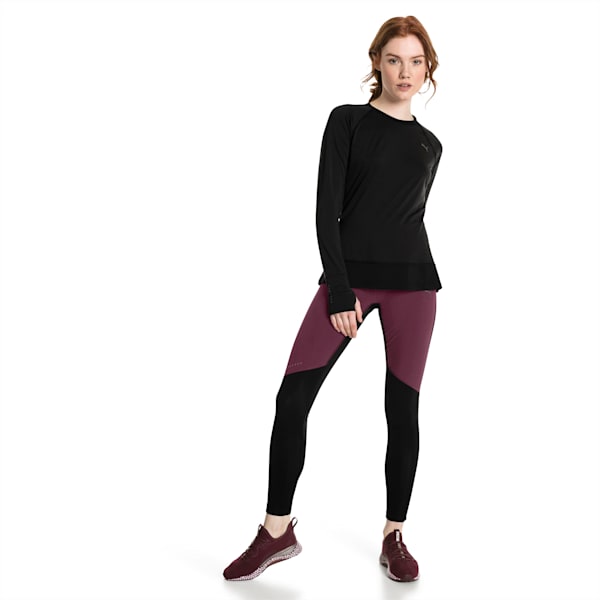 Winter Long Sleeve Women's Training Top, Puma Black, extralarge