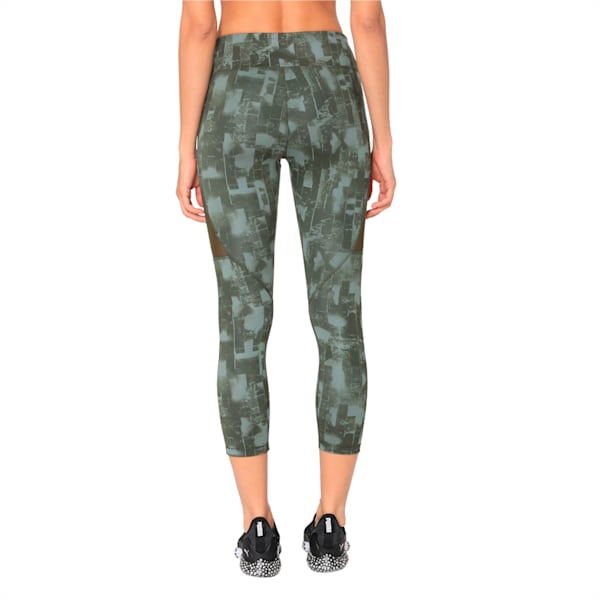 Explosive 3 4 Graphic Tight iron gate-pu, laurel wreath-forest night, extralarge-IND