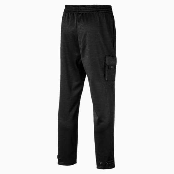 BND Tech Trackster Men's Sweatpants, Puma Black Heather, extralarge