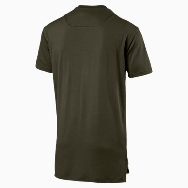 Energy Triblend Graphic Men's Running Tee, Forest Night, extralarge