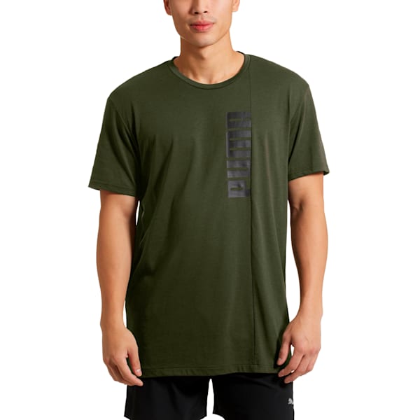 Energy Triblend Graphic Men's Running Tee, Forest Night, extralarge