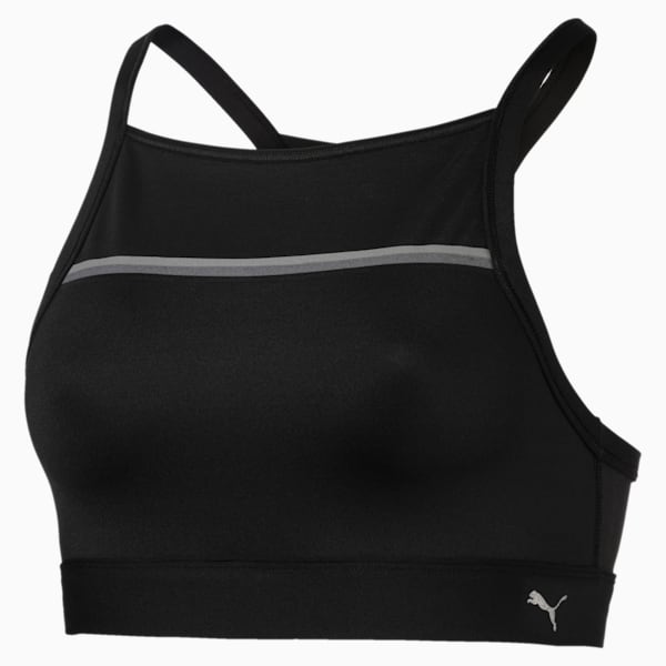 Speed High Impact Women's Bra Top, Puma Black, extralarge