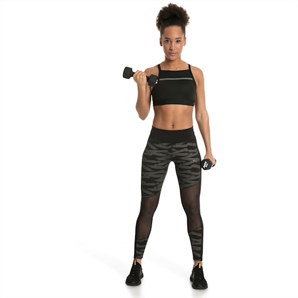 Speed High Impact Women's Bra Top, Puma Black, extralarge