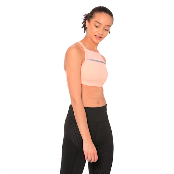 Speed High Impact Women's Bra, Bright Peach, extralarge-IND