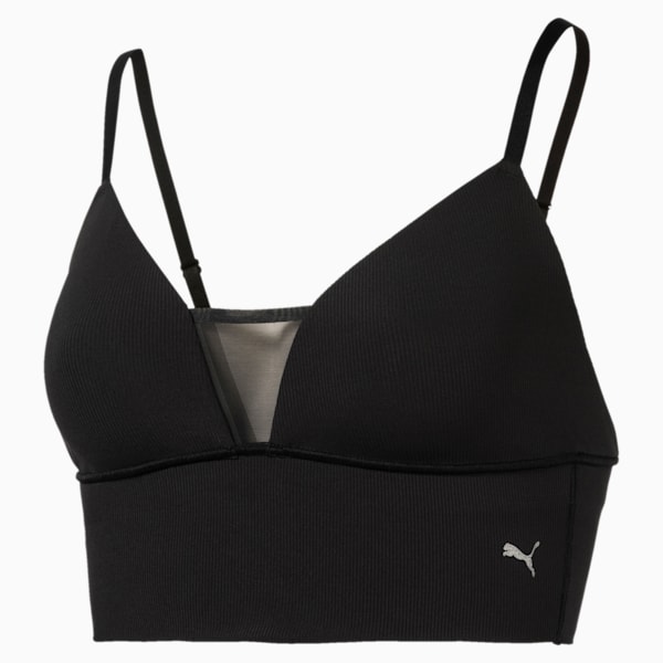 Puma triangle padded bralette best sale