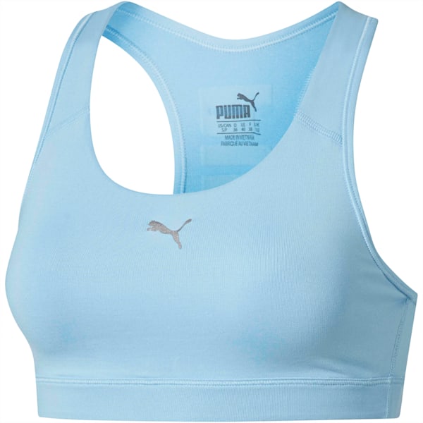 4Keeps Women's Mid Impact Bra, CERULEAN-PUMA back, extralarge