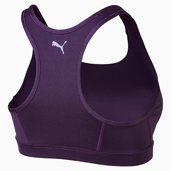 4Keeps Women's Mid Impact Bra, Indigo, extralarge