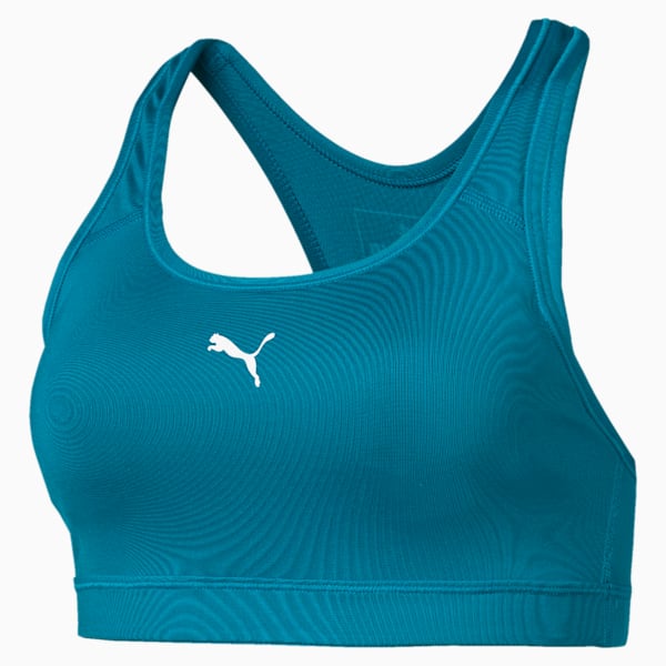 4Keeps Mid Impact Training Women's Bra, Caribbean Sea-CB PUMA, extralarge-IND