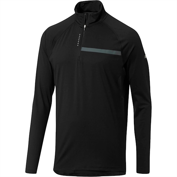 Ignite Men’s Half Zip Top, Puma Black, extralarge